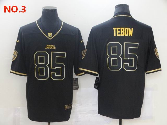 Men's Jacksonville Jaguars 85 Tim Tebow Jersey NO.3;